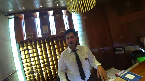 Greek Shows Hotel Staff His Stream
