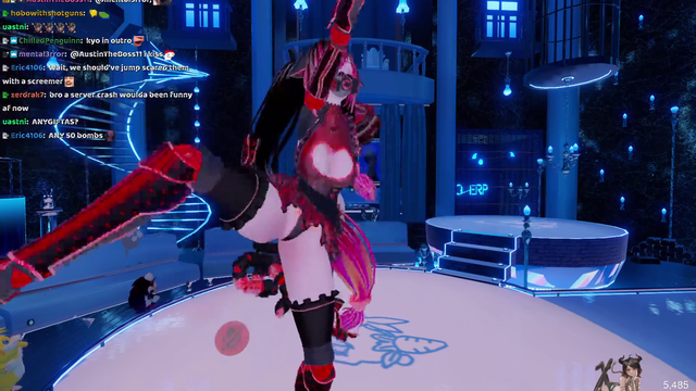 roflgator tests out new vrchat "screamer" tech that can jumpscare a whole lobby