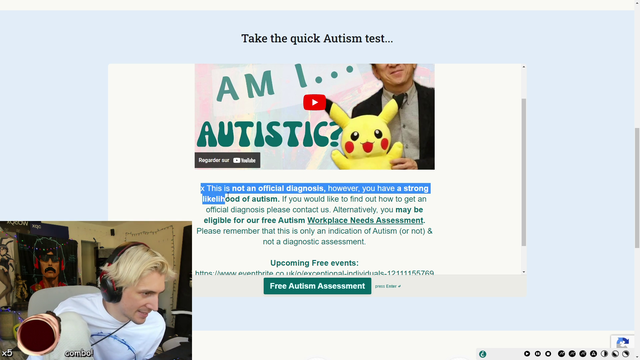 xQc gets a diagnosis