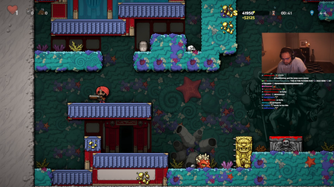 After 55+ Hours, Erobb221 Gets to Stage 5-1 In Spelunky 2