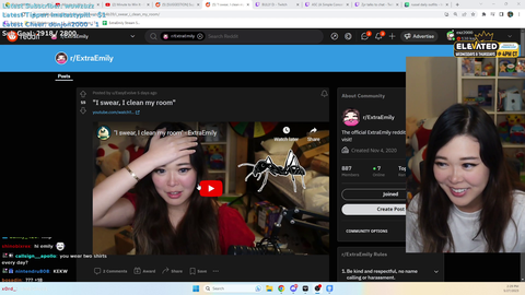 ExtraEmily doesn't know why her room is dirty