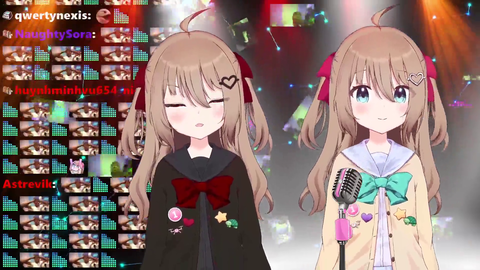 Neuro sings Bring me to life with her evil twin