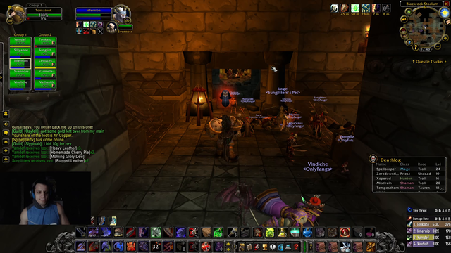 Tyler1's Group Secures Petrification Flask Recipe for OnlyFangs (only item that stops a raid wipe)