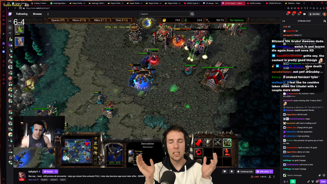 Grubby can see the future while spectating Tyler1