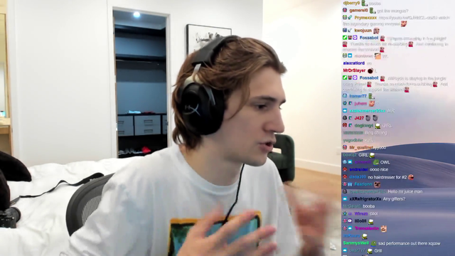 xQc when chat says BOOBA