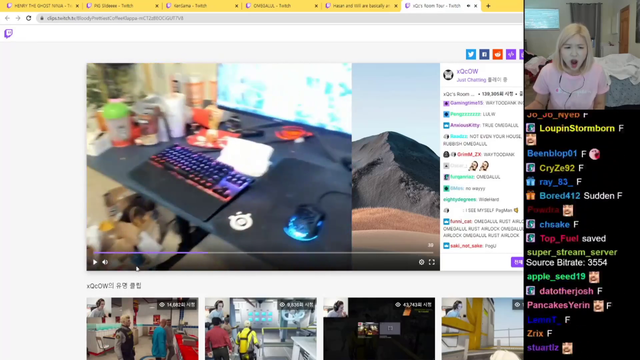 Hachubby after seeing XQC room tour