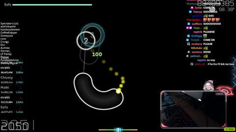 #1 Osu! Player mrekk full combos infamous map with double time modifier settings one of the most insane scores in Osu! history