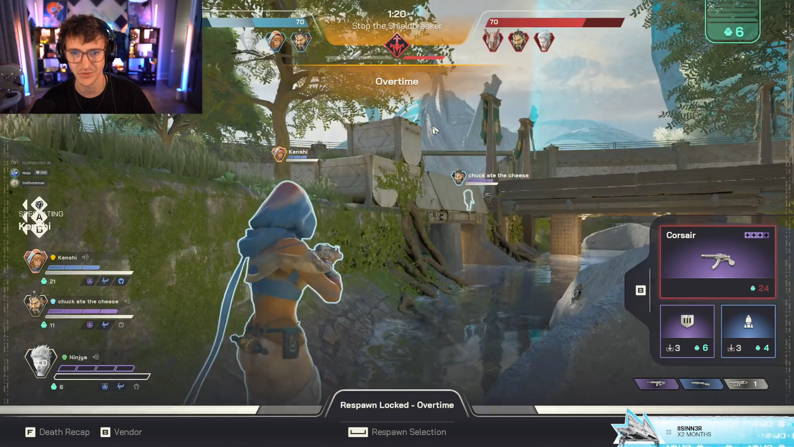 Ninjas teammate gives a review of Highguard