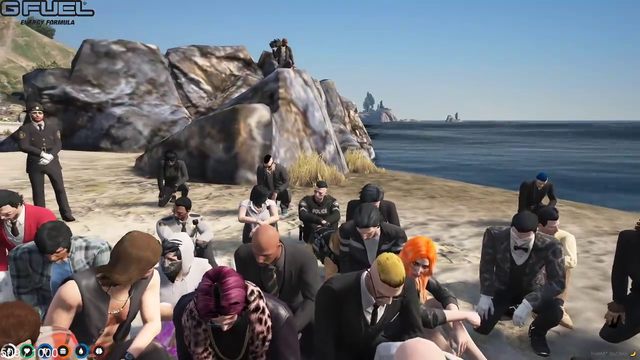 NoPixel Community on Misty Mocha's memorial (A NP streamer who died from cancer)