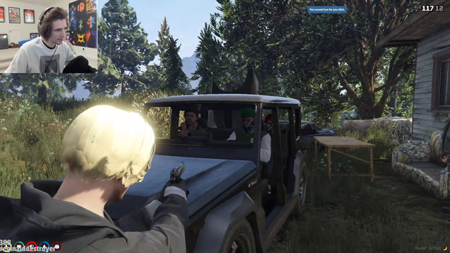 Ghost Rider defending himself