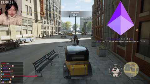 Jinny breaking traffic laws (again)