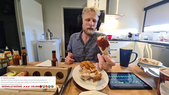 Quin vs Da Bomb Hot Sauce