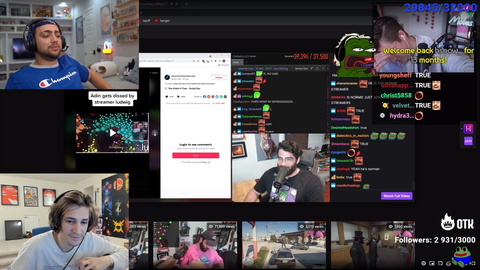 xQc joins in on the normie-drama
