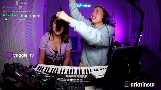 Yuggie and Ari with the banger Outro