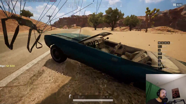 Forsen drives a car