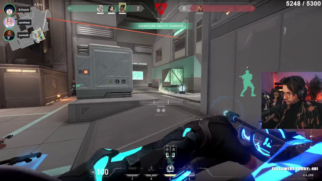 Summit has a 1G moment in Valorant