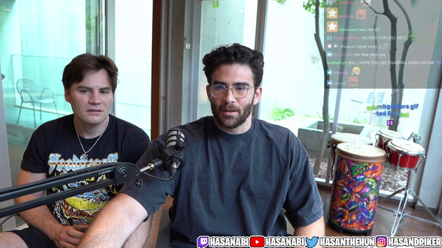 Hasan lands in Japan and responds to the drama