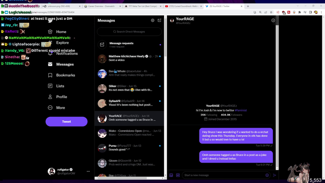 Sodapoppin's bestfriend thought he DM'ed OTK Bruce