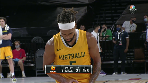 Team USA loses against Team Australia