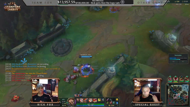 Rick Fox gets his FIRST PENTA for CHARITY