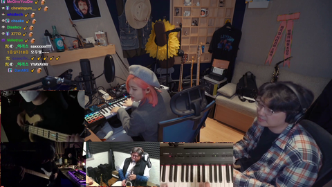 Hachubby/Charming_Jo and friends jam out