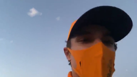 Lando Norris wholesome stream after first F1 Podium finish