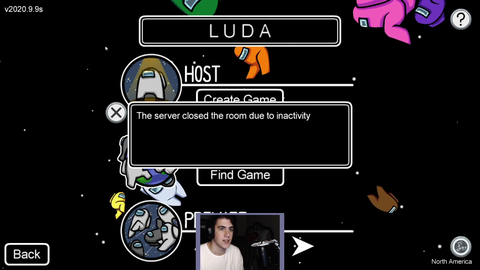 LUDA asks his roommate to play Among Us with Ludwig