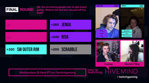 xQc wins Hivemind episode 9