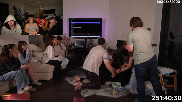Faze members react to Fandy giving birth