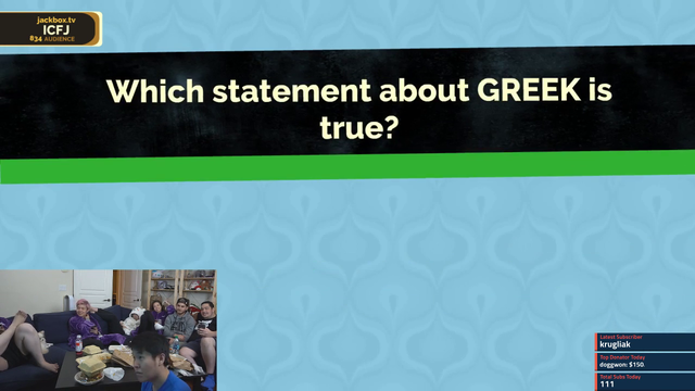Greek stumps offlinetv with a truth and a lie