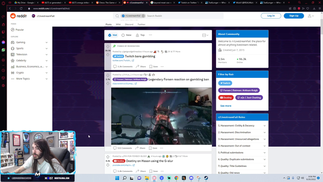 Moist on forsen takes
