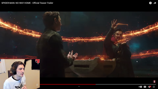 xQc has a based take on the Spiderman movie