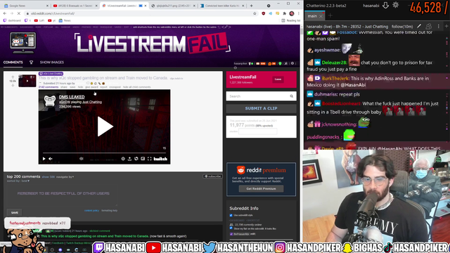 Hasan on why streaming gambling is a bad idea