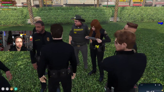 Office Parmesan detains the wrong black man
