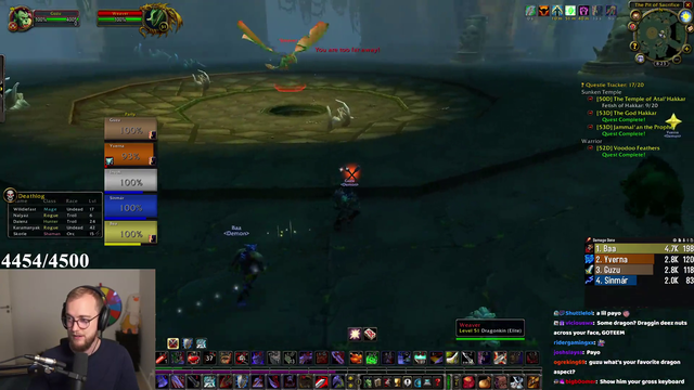 Hardcore Classic player takes a break to play Golf With Your Friends