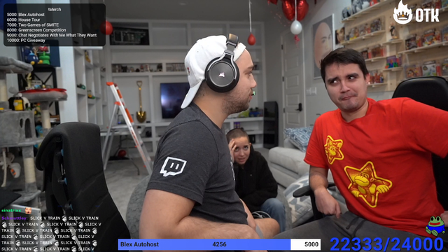 Mizkif and Slick have a makeout session