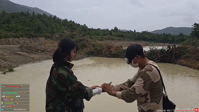 Jinny Throws Grenade