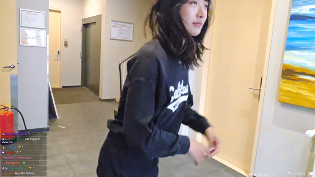Jinny and the teacher