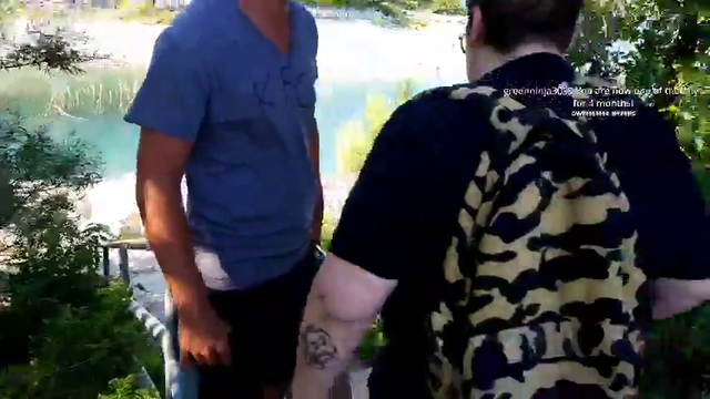 A friendly visitor appears!
