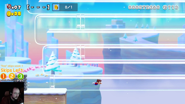 Moonmoon plays a chill mario level