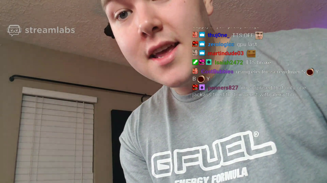 streamer man always comes prepared