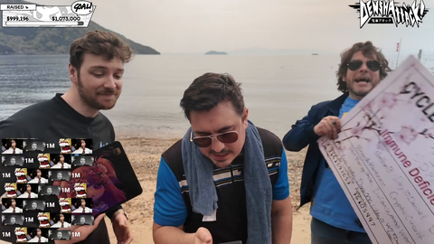 Cdawg reaches $1 million dollars raised for charity with 2 whole days left to go