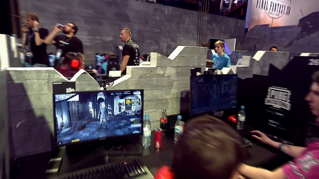 Dude gets caught watching the stream, catches the camera guy streaming him watching the stream