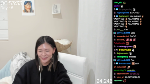 Tamia's mic only registered "saying" which sounded like "same"