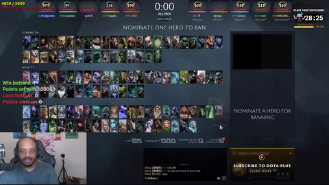Lacari - WindRanger Spammer has a tantrum after she gets banned 9th time in a row.