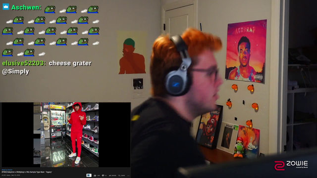 Simply pops the FUCK off during Freestyle Friday