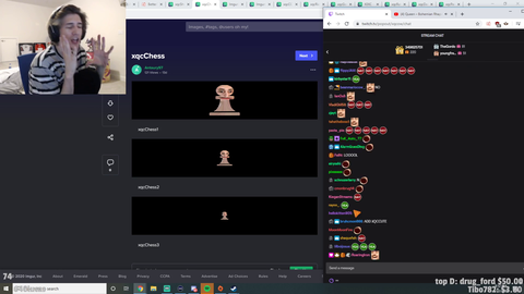 xQc's Emote Contest in a nutshell
