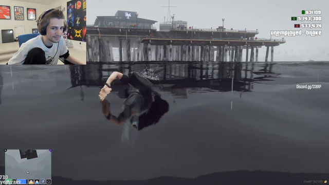 XQC is really missing No Pixel