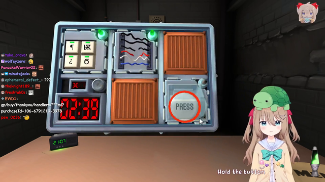 Neuro and Vedal try to defuse a bomb