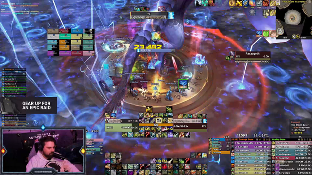 Echo gets world first on Mythic Raszageth!